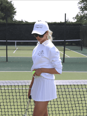 Country Club Cap - Tennis White