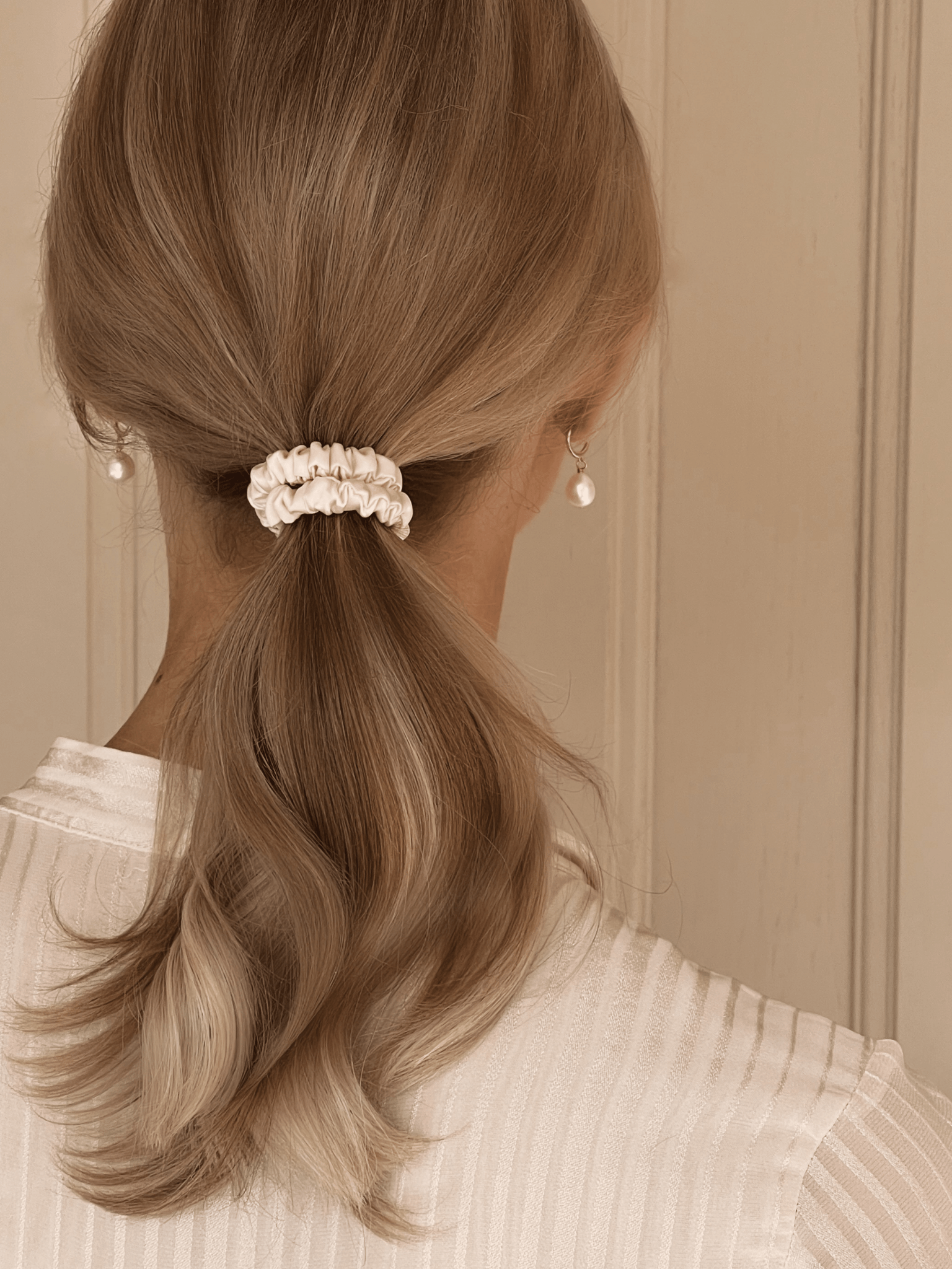 cremedelacreme skinny silk scrunchies Nice Cream London
