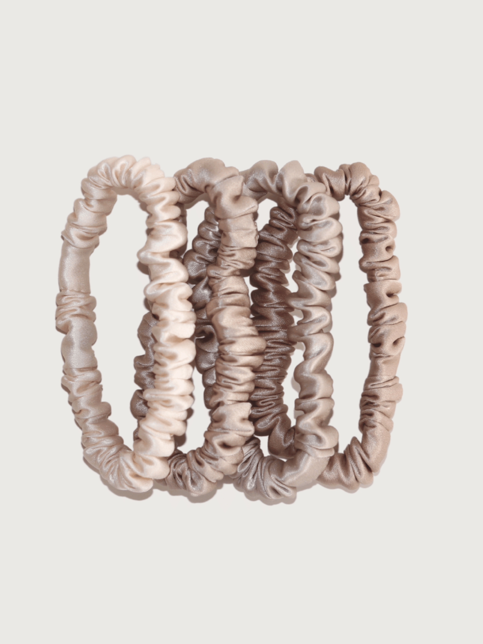 cremedelacreme skinny silk scrunchies Nice Cream London