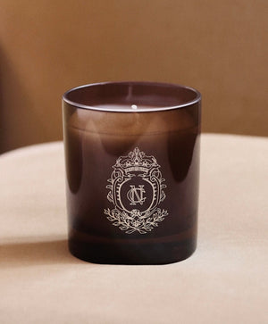 Fancy Candle - with myrrh, tonka and suede