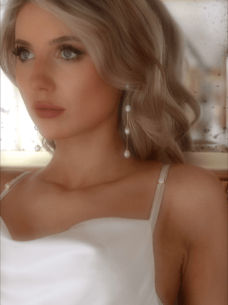 Leah Freshwater Pearl Drop Earrings