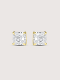 REGINA Princess Square Cut Earrings - Nice Cream London