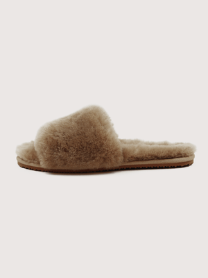 RESIDENCE SLIPPER - WALNUT - Nice Cream London